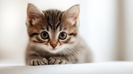 Cute Kitten Portrait