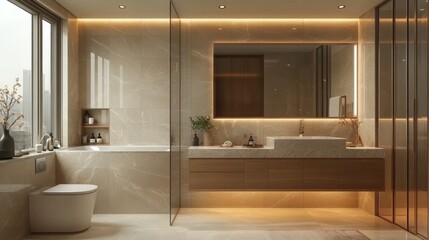 Modern Bathroom Interior Design