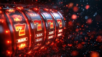 Lucky Seven Jackpot on Slot Machine