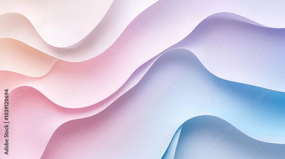 Poster abstract pastel background with soft gradients and gentle transitions