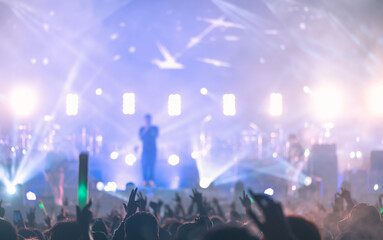 musician, party, entertainment, festival, applauding, audience, dancing, disco, live, nightclub. A...