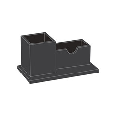 desk stationery holder design