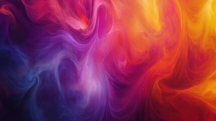Obraz premium Colorful abstract background with swirling patterns and dynamic shapes