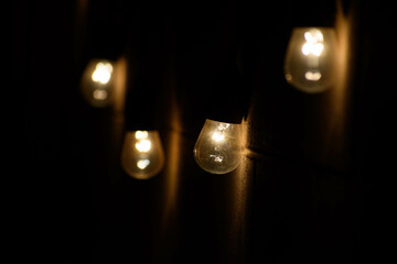 Lights Along the Wall