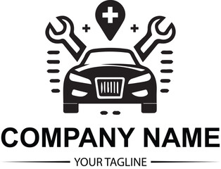 car servicing logo design 