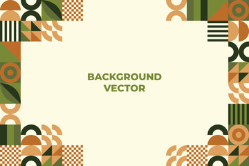 Obraz premium geometric shapes mosaic background