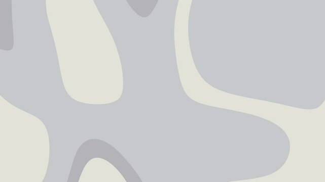 Abstract grey liquid motion background 4k video