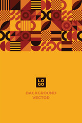 Obraz premium geometric shapes mosaic background