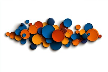 Abstract segmentation diagram, with concentric circles and minimal lines representing different layers of segmentation