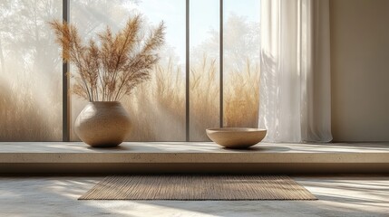 Minimalist Interior Design with Natural Elements