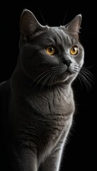 Fototapeta premium a british shorthair portrait
