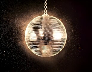 shiny disco ball