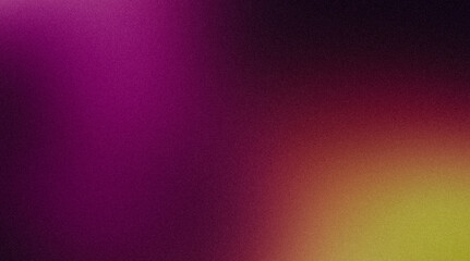 Grainy gradient background, dark magenta pink orange black abstract noise texture banner, poster header backdrop design