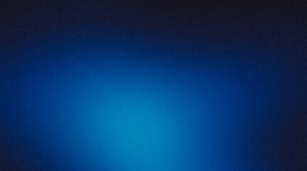Grainy gradient background, dark sky blue black abstract noise texture banner, poster header backdrop design