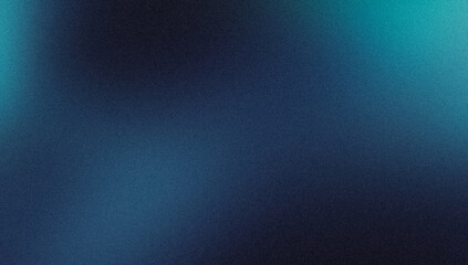 Grainy gradient background, dark smooth blue black abstract noise texture banner, poster header backdrop design