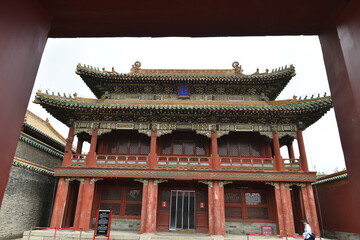 Obraz premium Traditional style architecture in China
