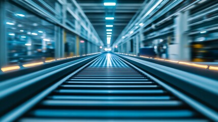 High-Tech Automation in a Clean Manufacturing Facility
