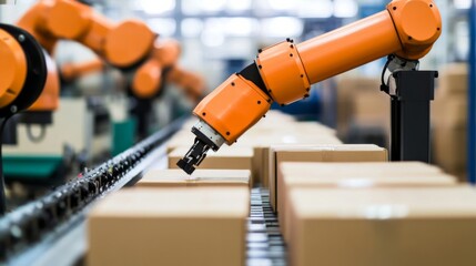 Industrial Automated Packing Systems in Operation