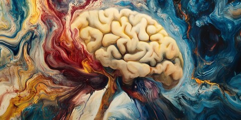 Obraz premium Brain Coordinates Bodily Functions, Processes Information, and Regulates Behavior