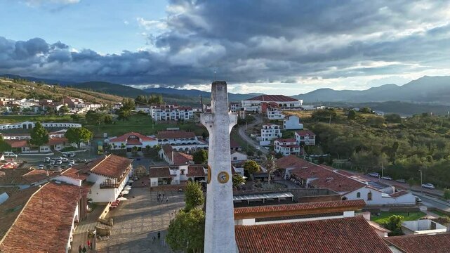 guatavita clock tower timelapse