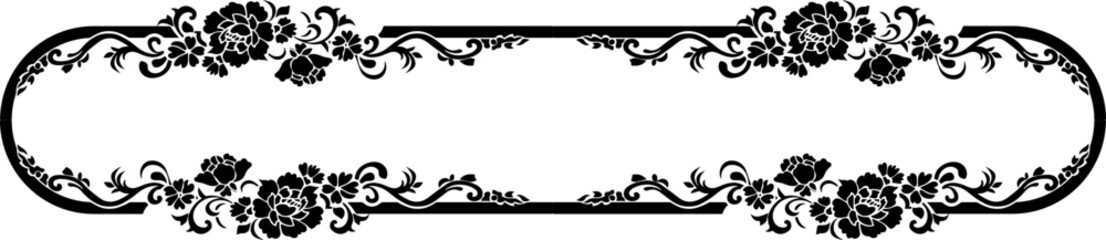 Title box victorian style