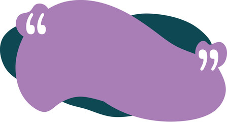 Quotes frame. Quote remark, mention quotations frame and callout text template. Talk remark quotation frames, citation memo or dialog box bubble. Isolated vector symbols icon on white background