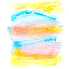 watercolor ink brush strokes