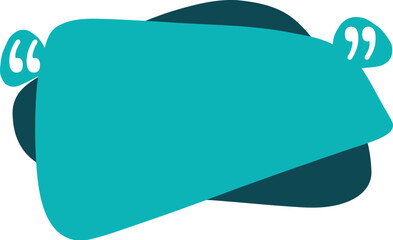 Quotes frame. Quote remark, mention quotations frame and callout text template. Talk remark quotation frames, citation memo or dialog box bubble. Isolated vector symbols icon on white background