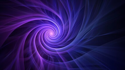 Digital technology blue and white spiral illustration web page PPT background
