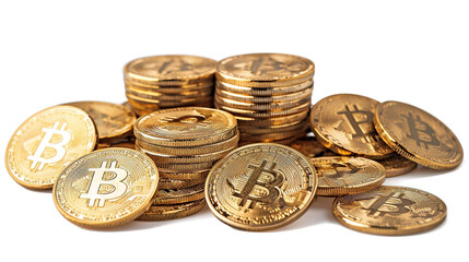 bitcoin cryptocurrency gold coins