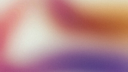 Magenta purple orange vibrant colorful retro white grainy gradient texture backdrop design, ideal for projects