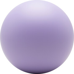 Purple sphere on black background