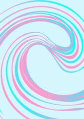 Background image in pink and blue tones, placed alternately, can be used in graphic work.