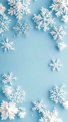 Snowflake Wallpaper,generated by AI