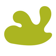 Blue yellow abstract shapes vectors 