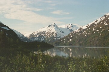 lake in the mountains