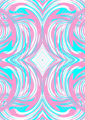 Background image in pink and blue tones, placed alternately, can be used in graphic work.