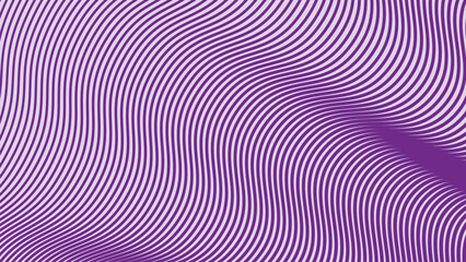Purple wave line pattern abstract background