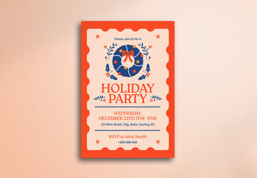 Holiday Party Invitation
