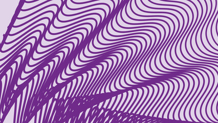 Purple wave line pattern abstract background