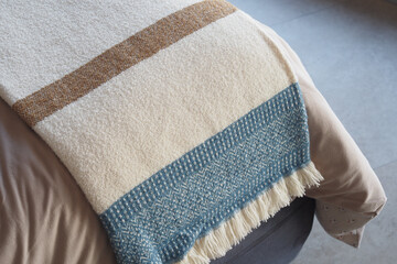 Enjoy a Cozy and Textured Throw Blanket Perfect for Enhancing Your Home Decor and Style