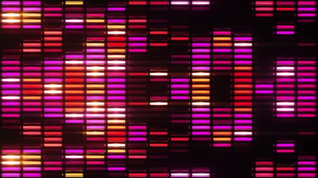 Neon Equalizer Light Flashing Loop