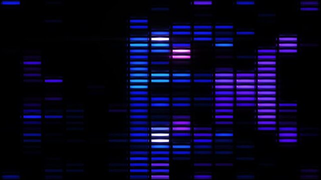 Music neon equalizer flashing vj background loop

