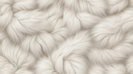 Fototapeta premium soft white wool texture, fur backdrop