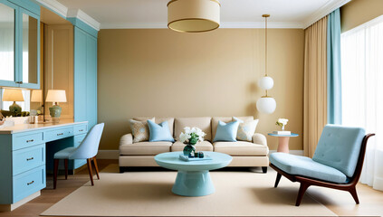 Designing a dressing room in a Modern style, Dressing room model