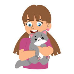 girls and women in various situations