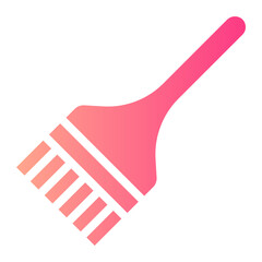 paint brush gradient icon