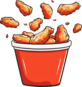 Chicken Wings clip art preview