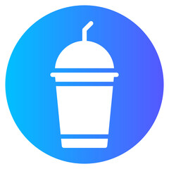 smoothies gradient icon