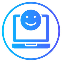 laptop gradient icon